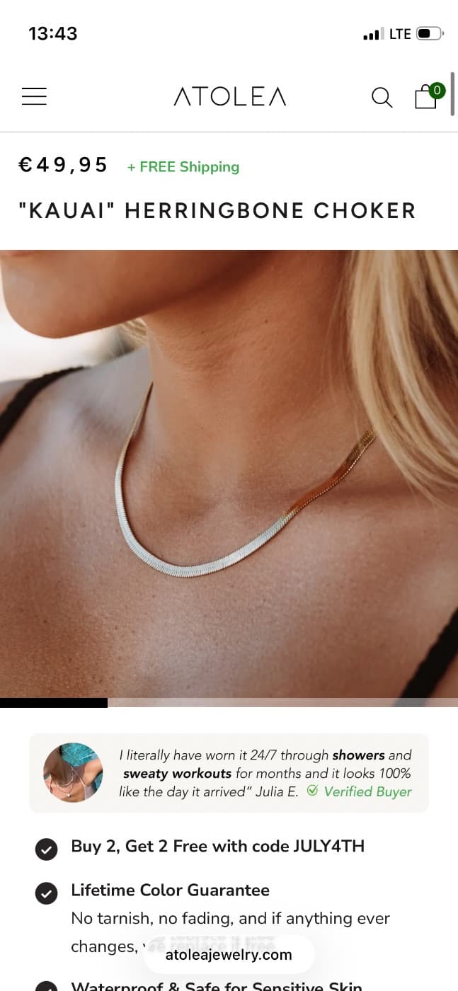 Silver Chocker